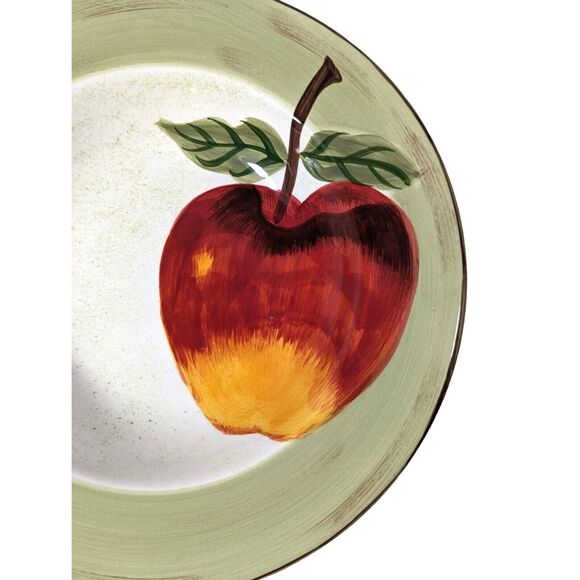 Cambridge Potteries Apple Sauce Soup Bowl Vegetable Serve Ware Hand Painted 9-in - Picture 2 of 5